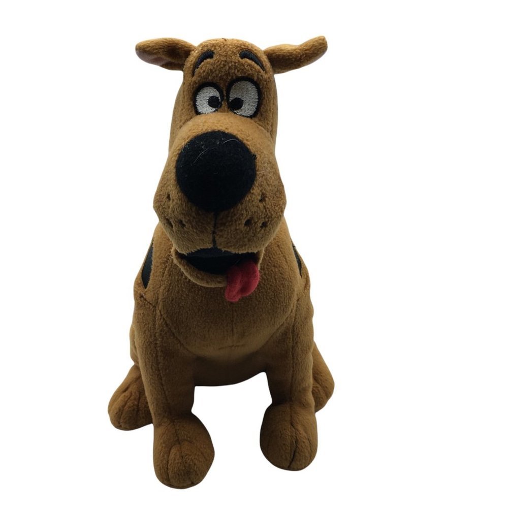 Ty Beanie Scooby-Doo plush‎ stuffed animal 10.5" brown red tongue